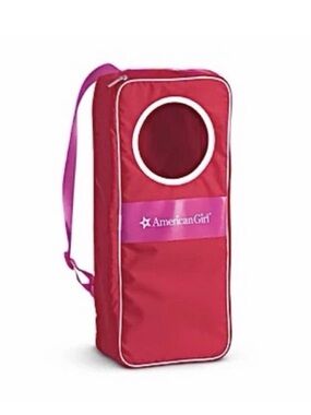 American Girl Doll Carrier - Pink & Fuchsia Accents